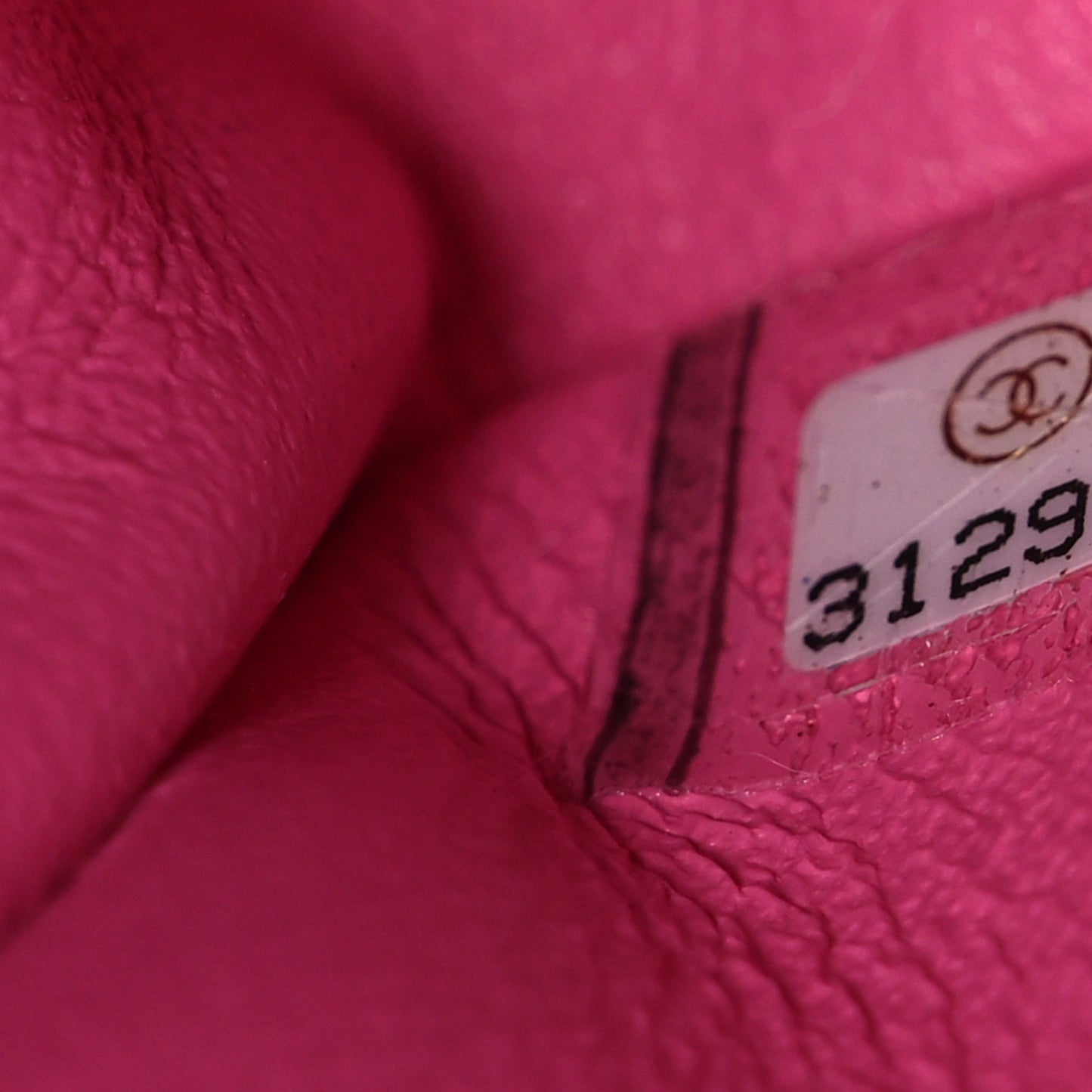 Lambskin Quilted Mini Rectangular Flap Pink