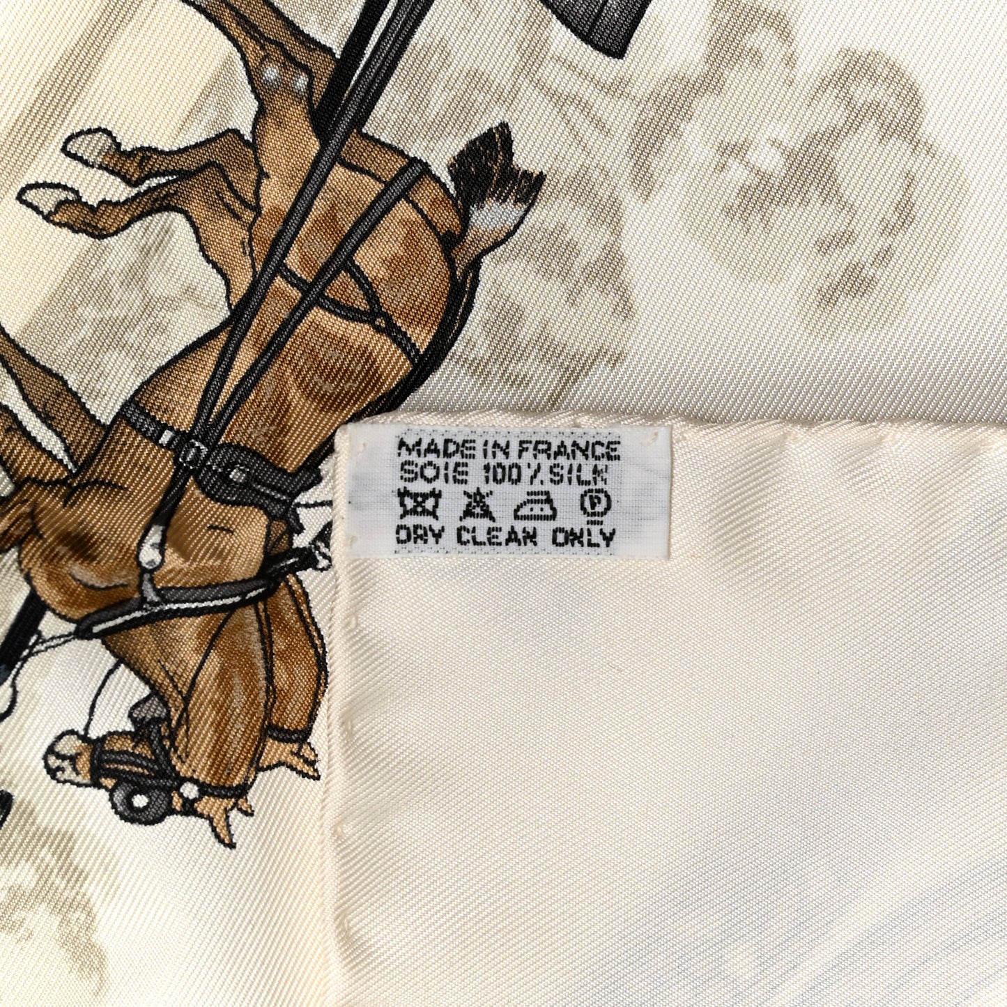 Silk La Promenade de Longchamps Scarf 90