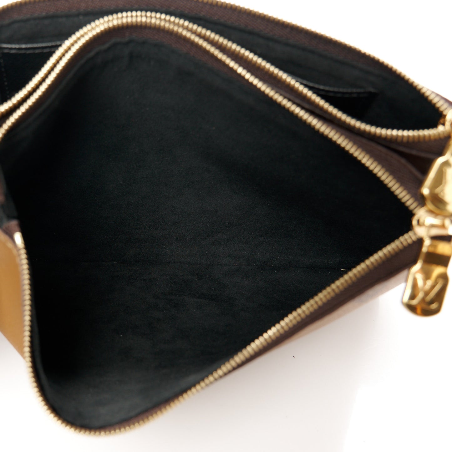Reverse Monogram Giant Double Zip Pochette