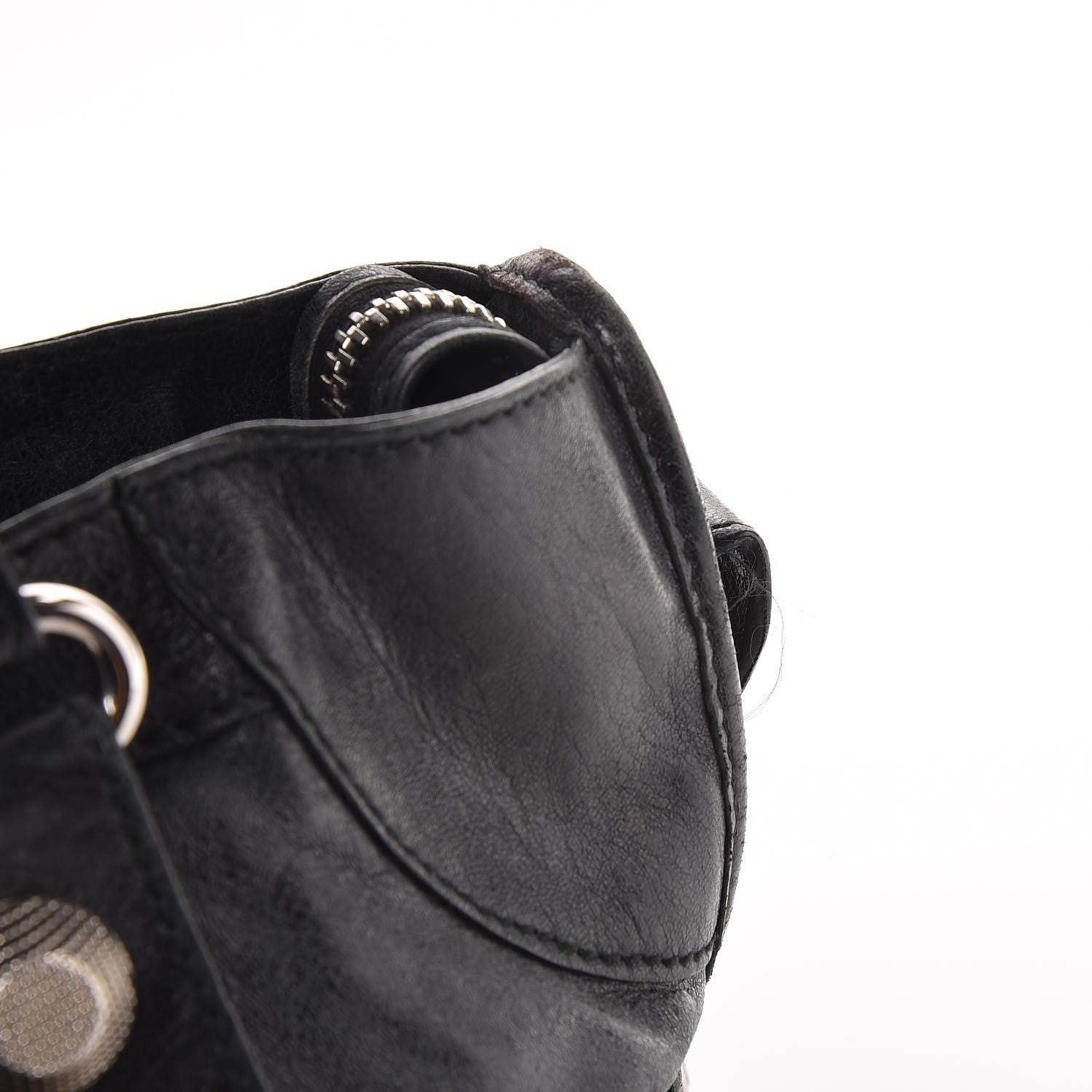 Balenciaga Agneau Giant 21 Silver Hardware Part Time Black 13 of 15