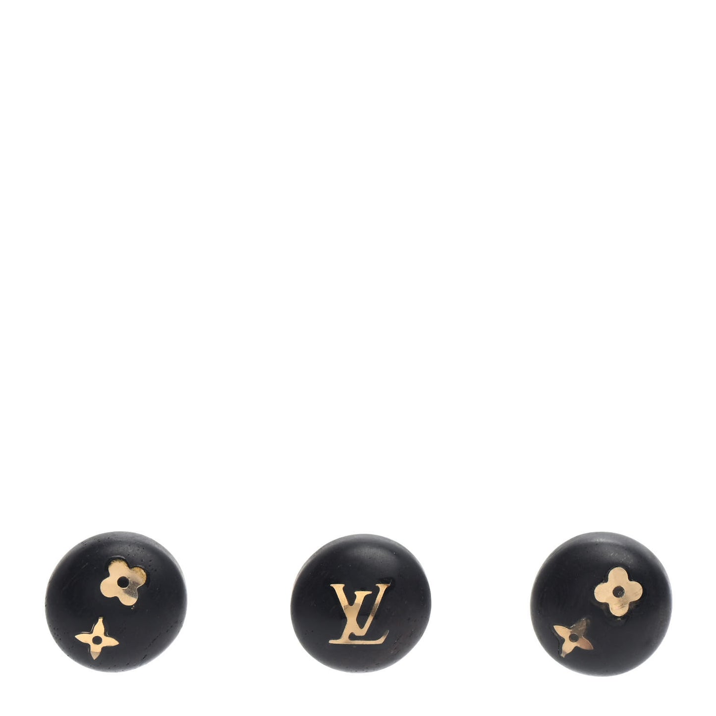 Tiger Wood Brass Silvania Stud Earrings