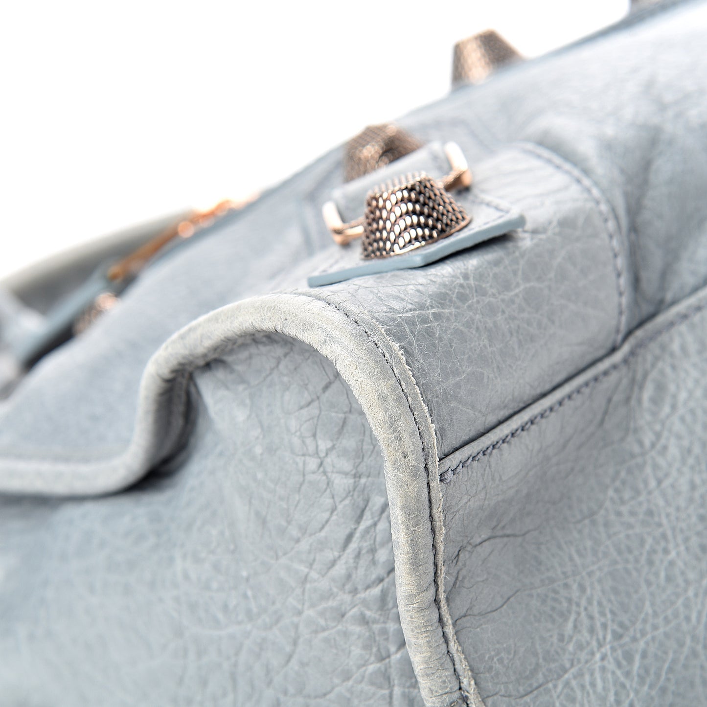 Agneau Giant 12 Rose Gold Hardware City Ardoise