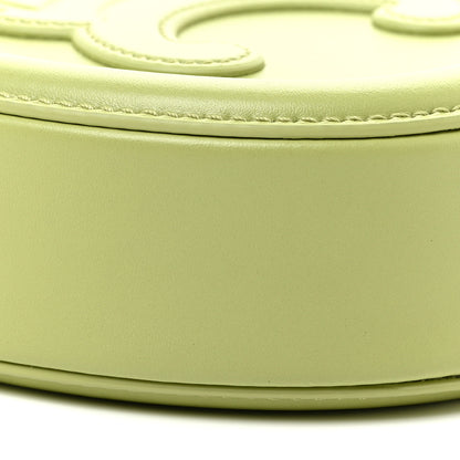 Celine Smooth Calfskin Cuir Small Triomphe Oval Purse Crossbody Light Jade 10 of 11