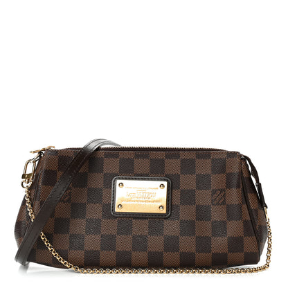 Louis Vuitton Damier Ebene Eva Clutch 1 of 4