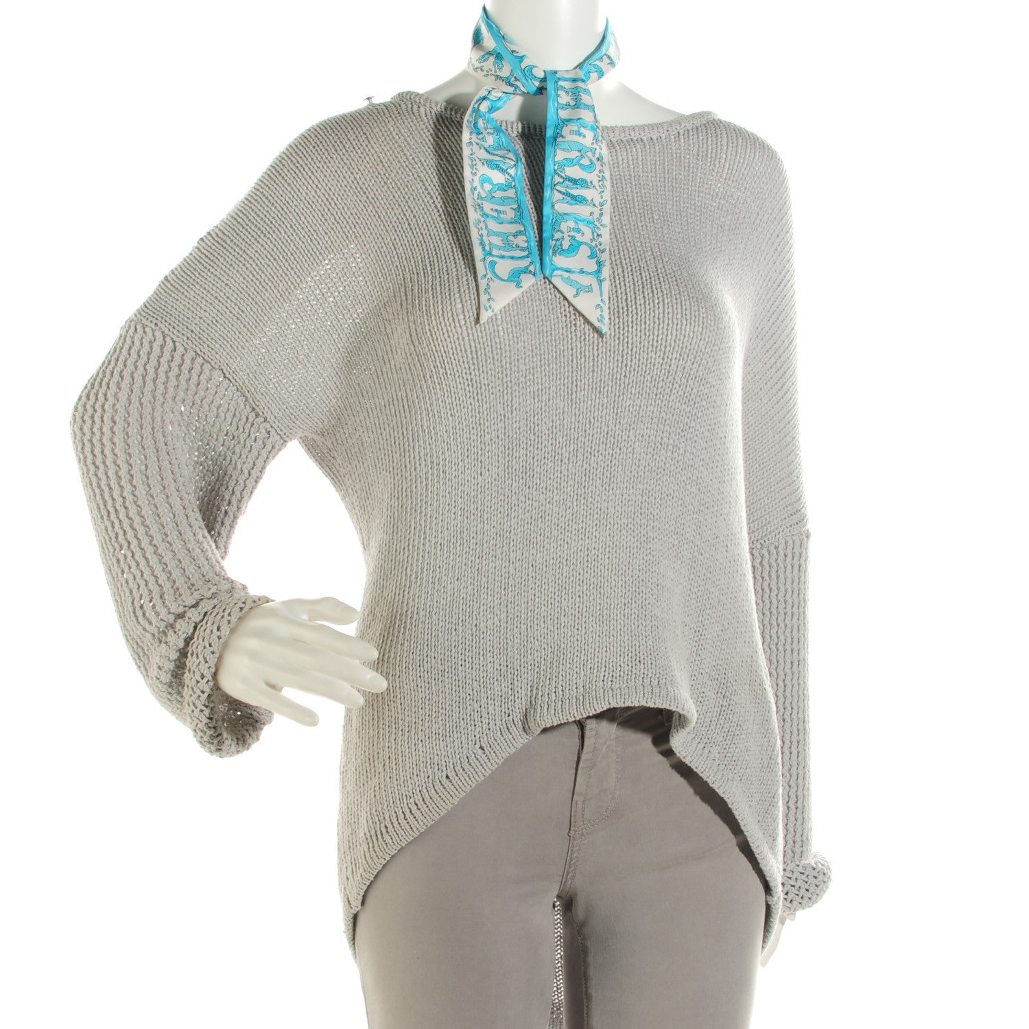 Hermes Silk Alphabet Twilly 2 of 4