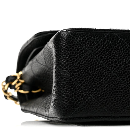 Chanel Caviar Quilted Small Double Flap Black 9 of 12