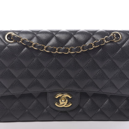 Chanel Caviar Quilted Medium Double Flap Black 13 of 13