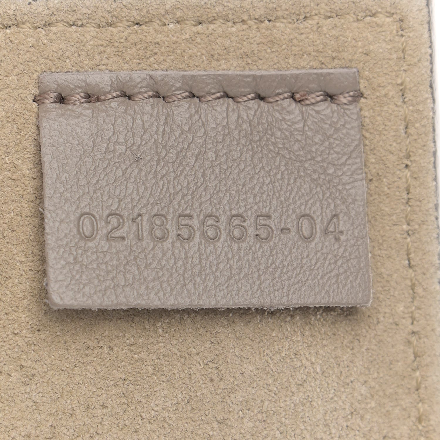 Chloe Calfskin Suede Medium Faye Shoulder Bag Motty Grey 7 of 10