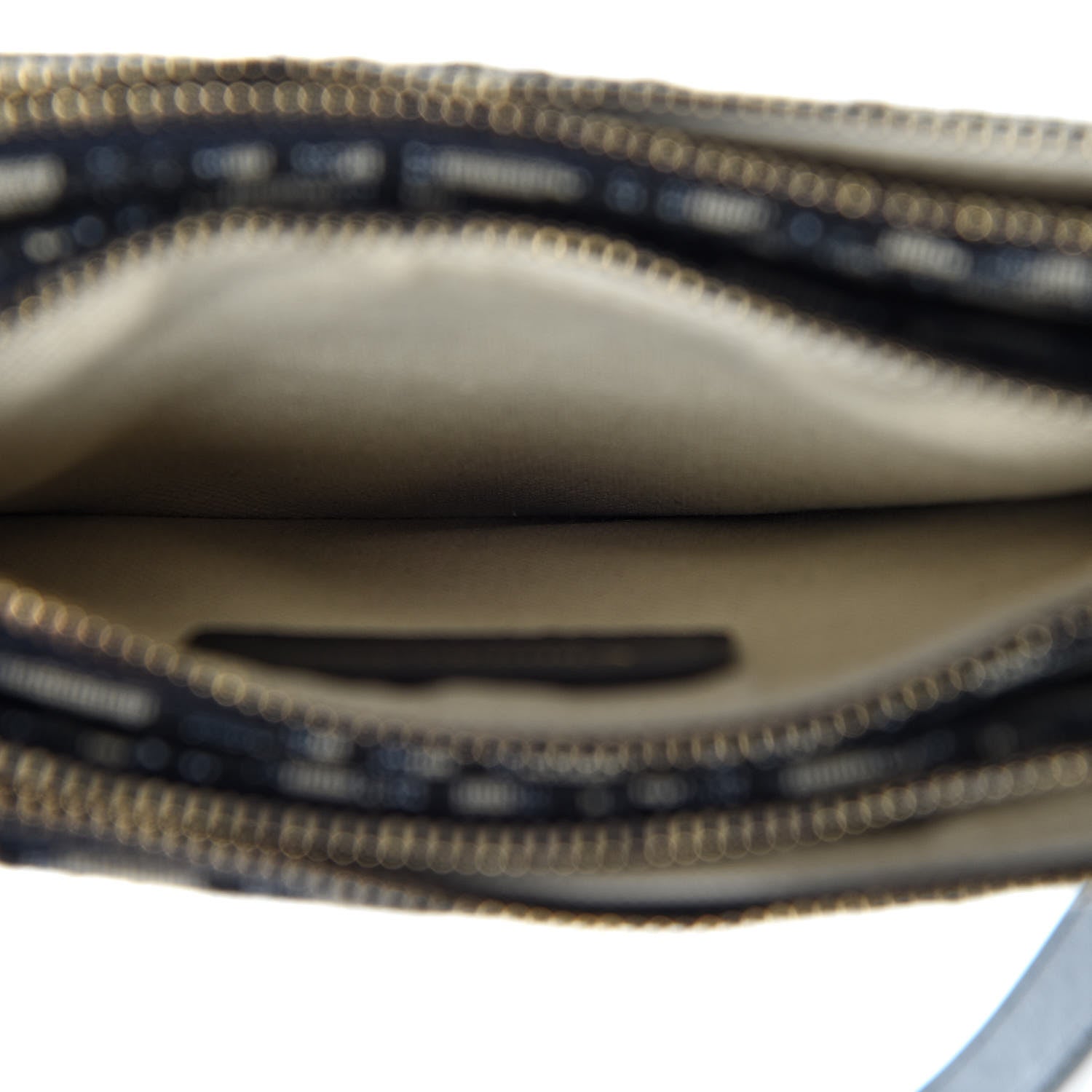 Christian Dior Oblique Saddle Pouch With Strap Navy Blue 6 of 10