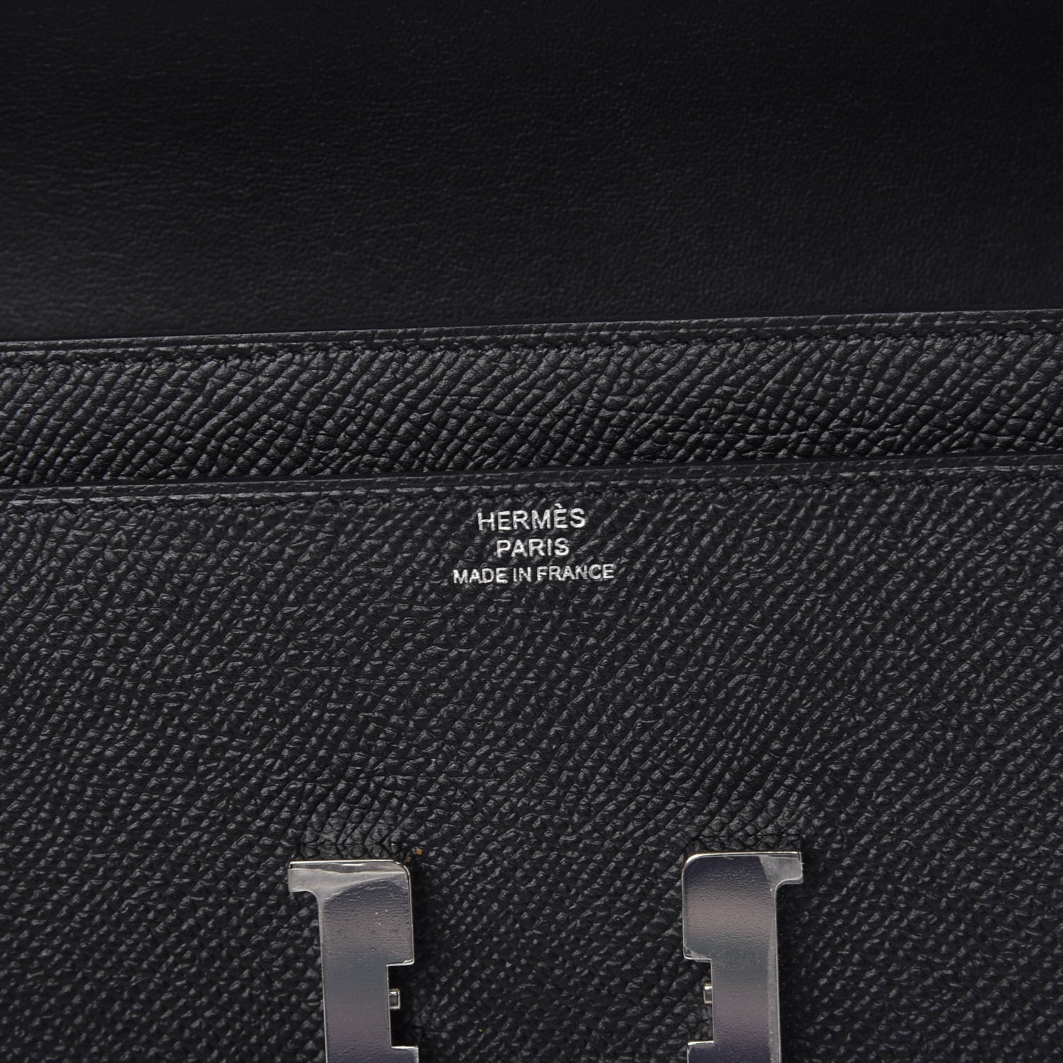 Hermes Epsom Constance Long Wallet Black 6 of 8