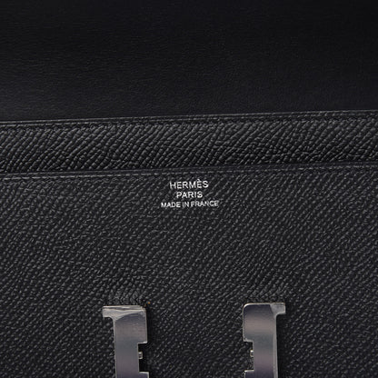 Hermes Epsom Constance Long Wallet Black 6 of 8