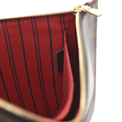 Louis Vuitton Damier Ebene Neverfull MM GM Pochette 8 of 8