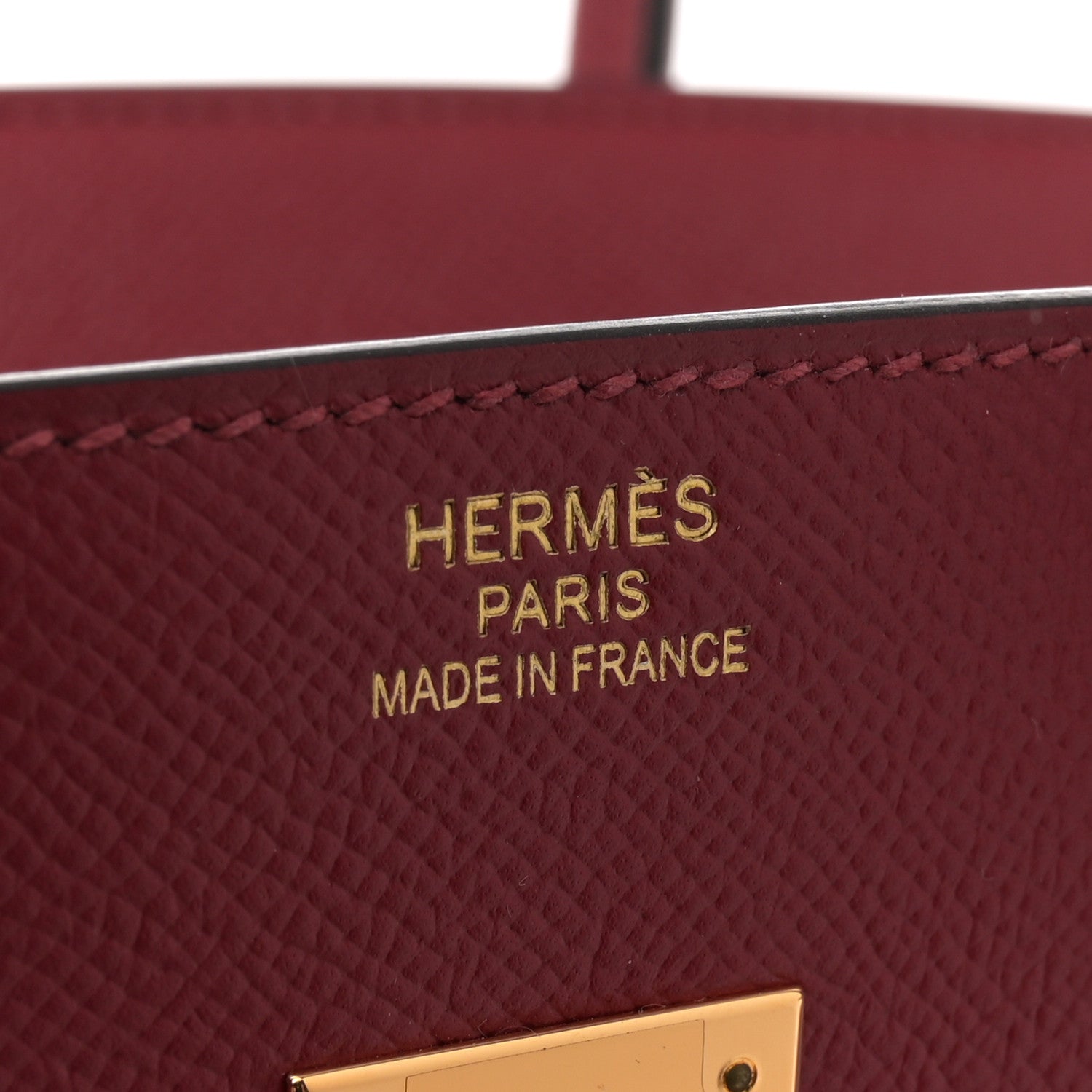 Hermes Epsom Birkin 35 Rouge Grenat 6 of 11