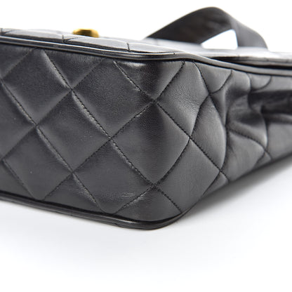 Chanel Lambskin Quilted Single Flap Black 11 of 13