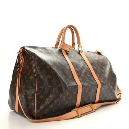 Louis Vuitton Monogram Keepall Bandouliere 55 2 of 10