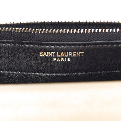 Saint Laurent Grain De Poudre Kate Monogram Tassel Chain Wallet Brome 6 of 10