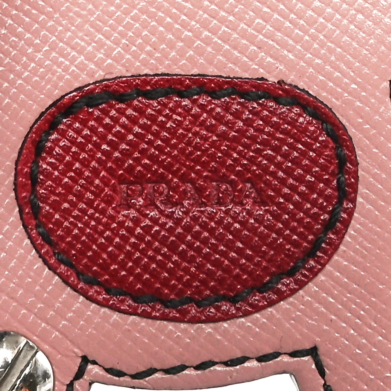 Prada Metal Saffiano Bear Bag Charm Multicolor 3 of 3