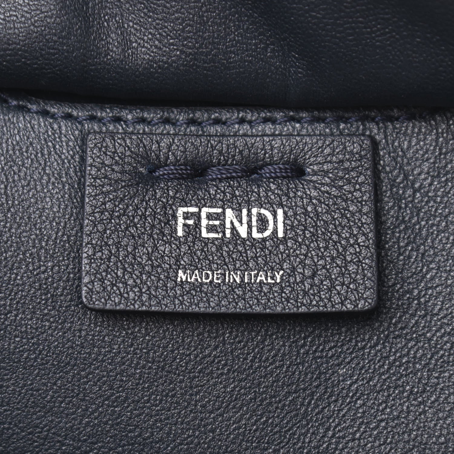 Fendi Vitello Dolce Century Petite 3Jours Tote Blue Notte 5 of 10