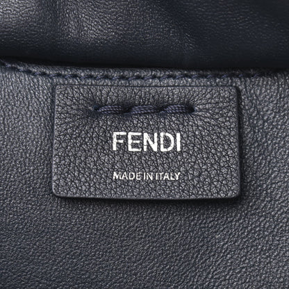 Fendi Vitello Dolce Century Petite 3Jours Tote Blue Notte 5 of 10