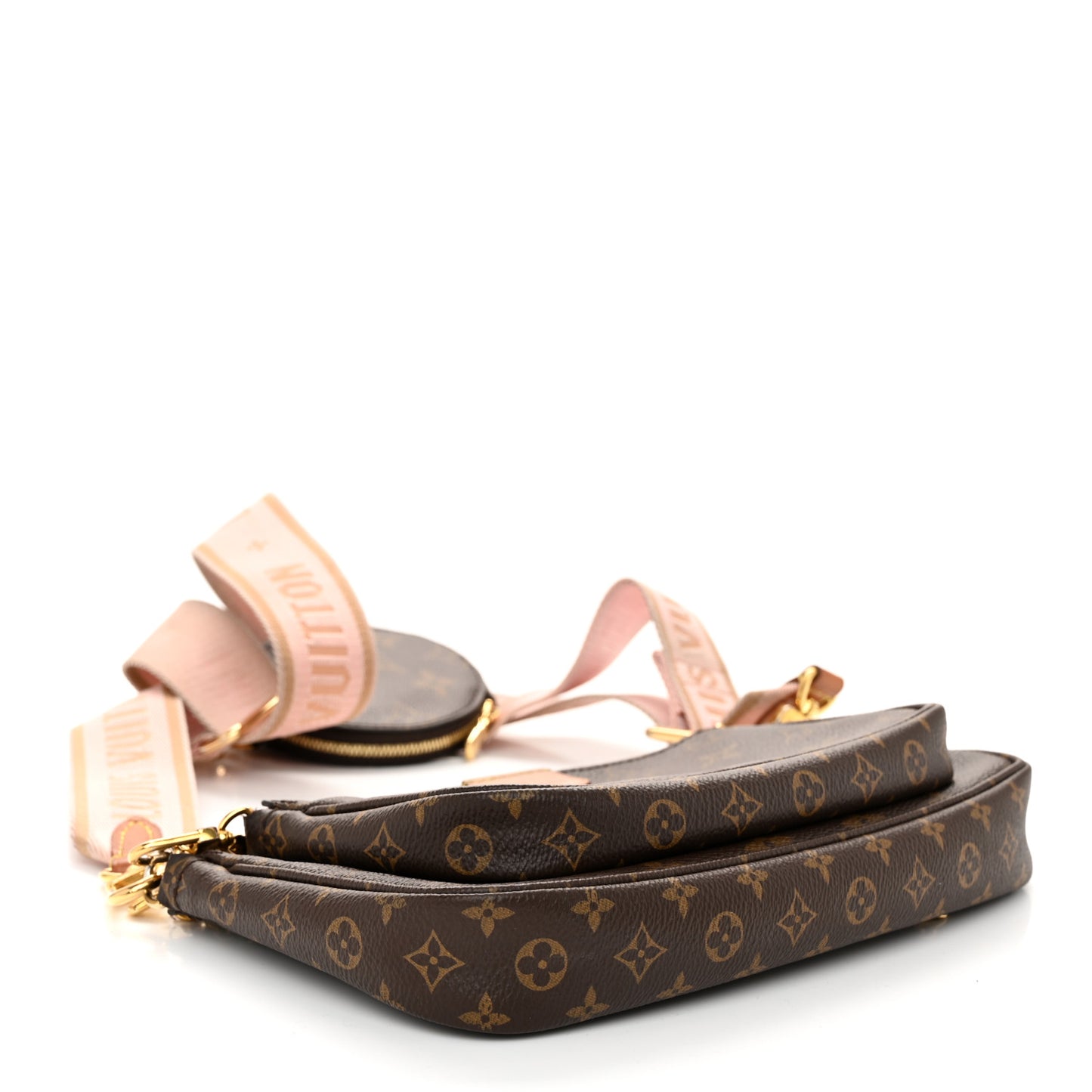 Monogram Multi Pochette Accessories Rose Clair