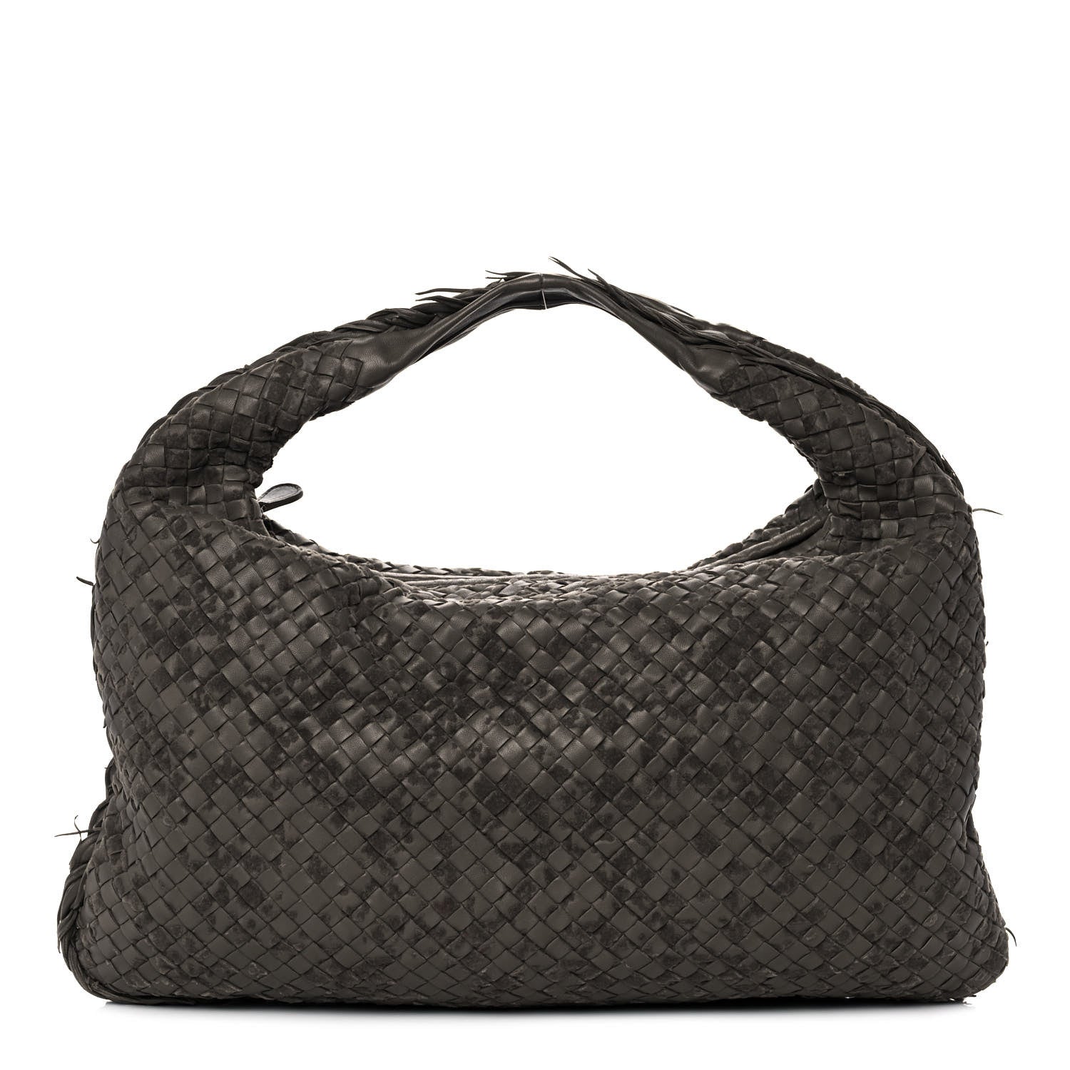 Bottega Veneta Nappa Velours Intrecciato Large Veneta Hobo Matita 1 of 11