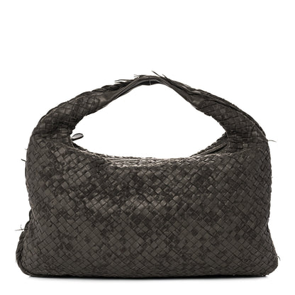 Bottega Veneta Nappa Velours Intrecciato Large Veneta Hobo Matita 1 of 11