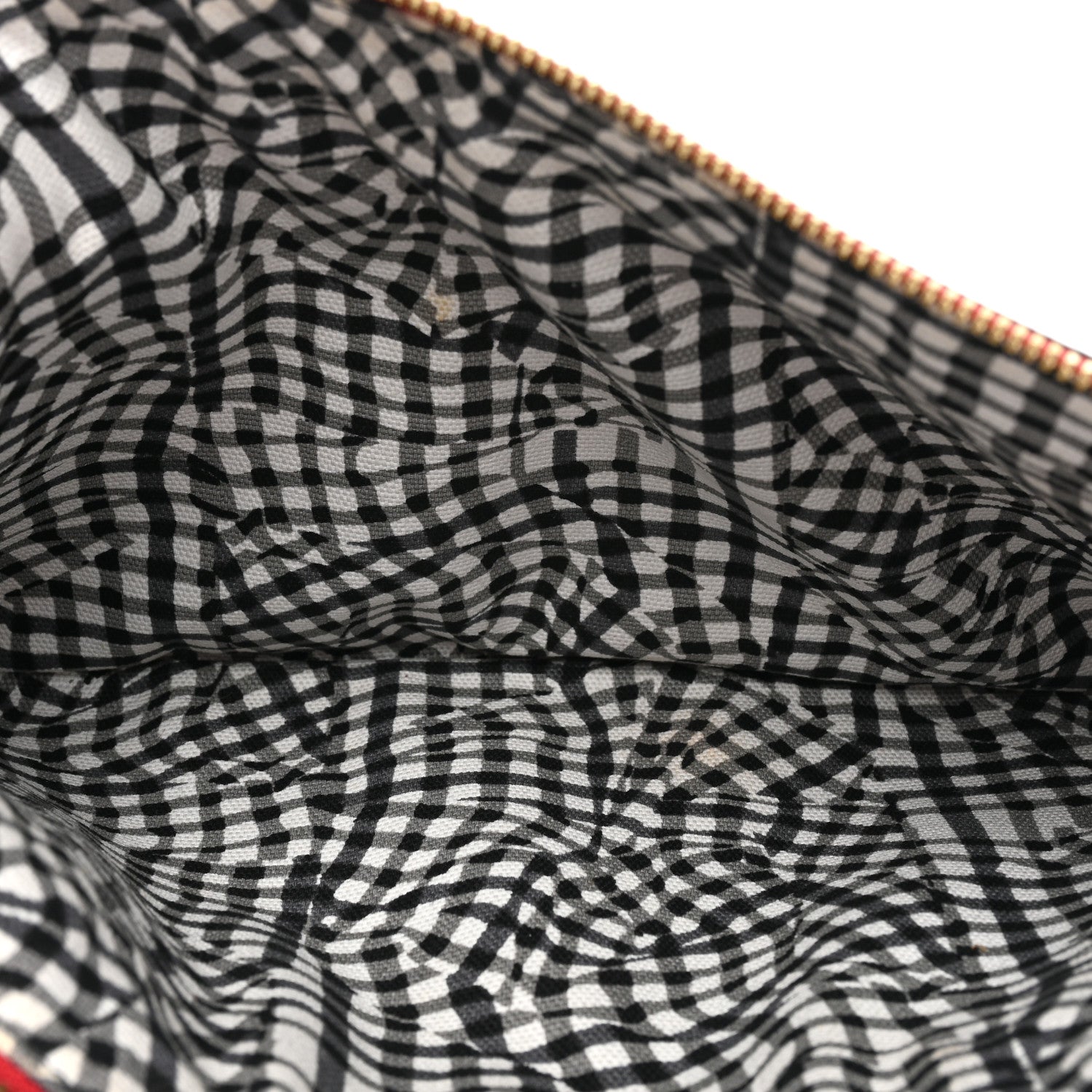 MCM Visetos Medium Liz Reversible Shopper Tote Ruby Red 10 of 31