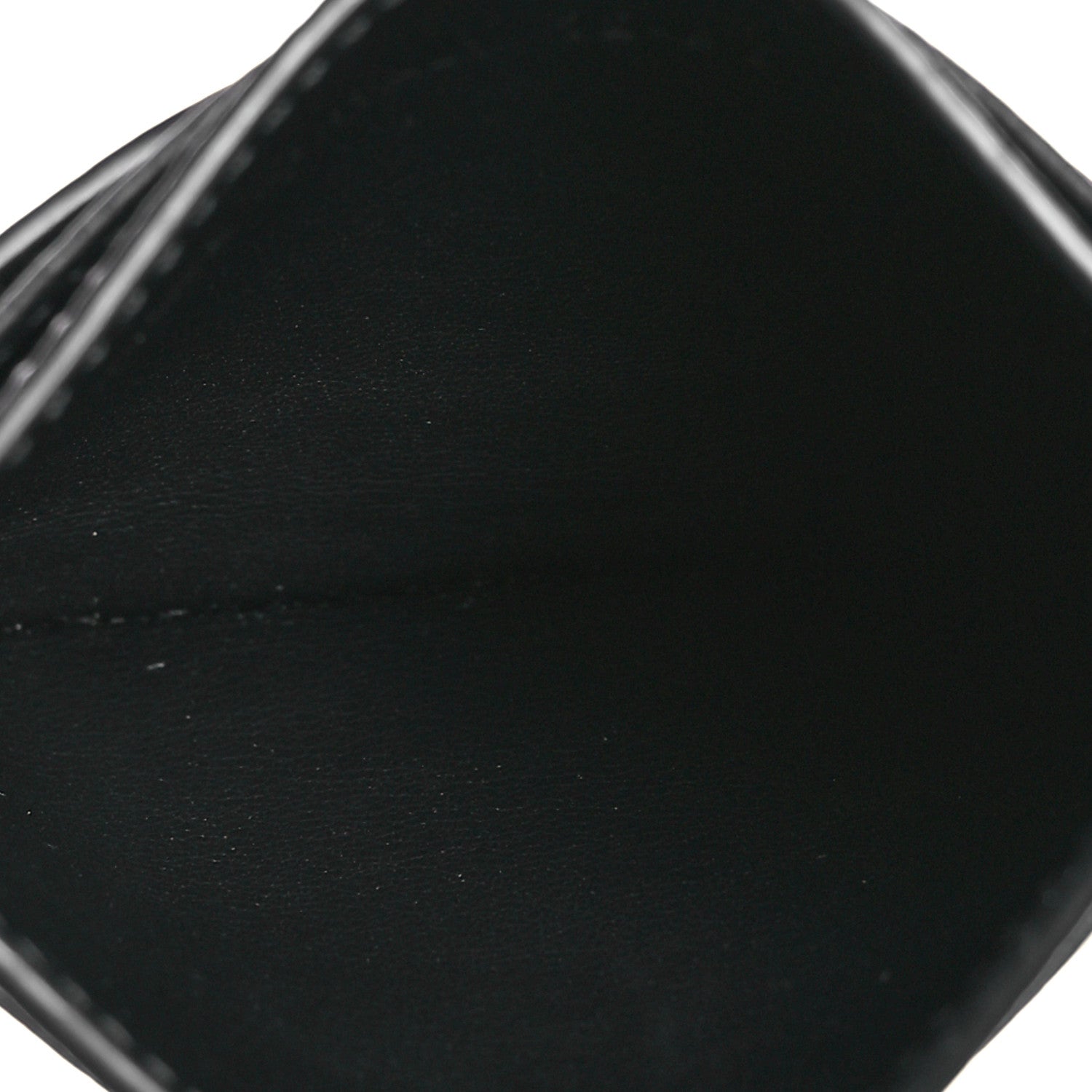 Christian Dior Grained Calfskin Saddle Card Holder Black 5 of 9
