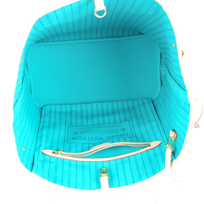 Louis Vuitton Monogram V Neverfull MM Turquoise 5 of 7