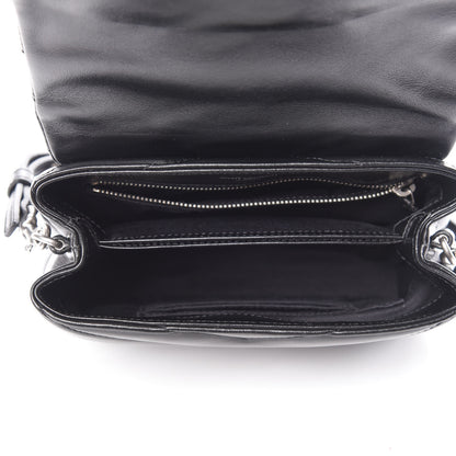 Saint Laurent Calfskin Y Quilted Monogram Toy Loulou Crossbody Bag Black 5 of 12