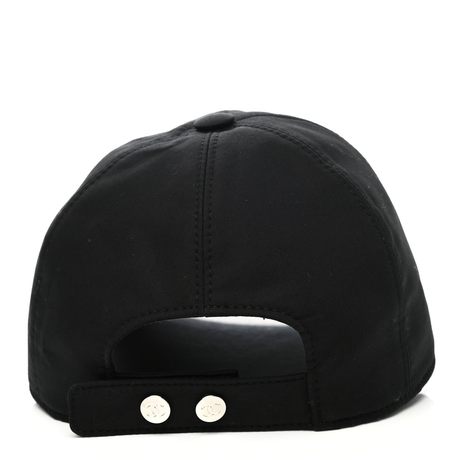 Chanel Cotton CC Cap Hat Black 5 of 8