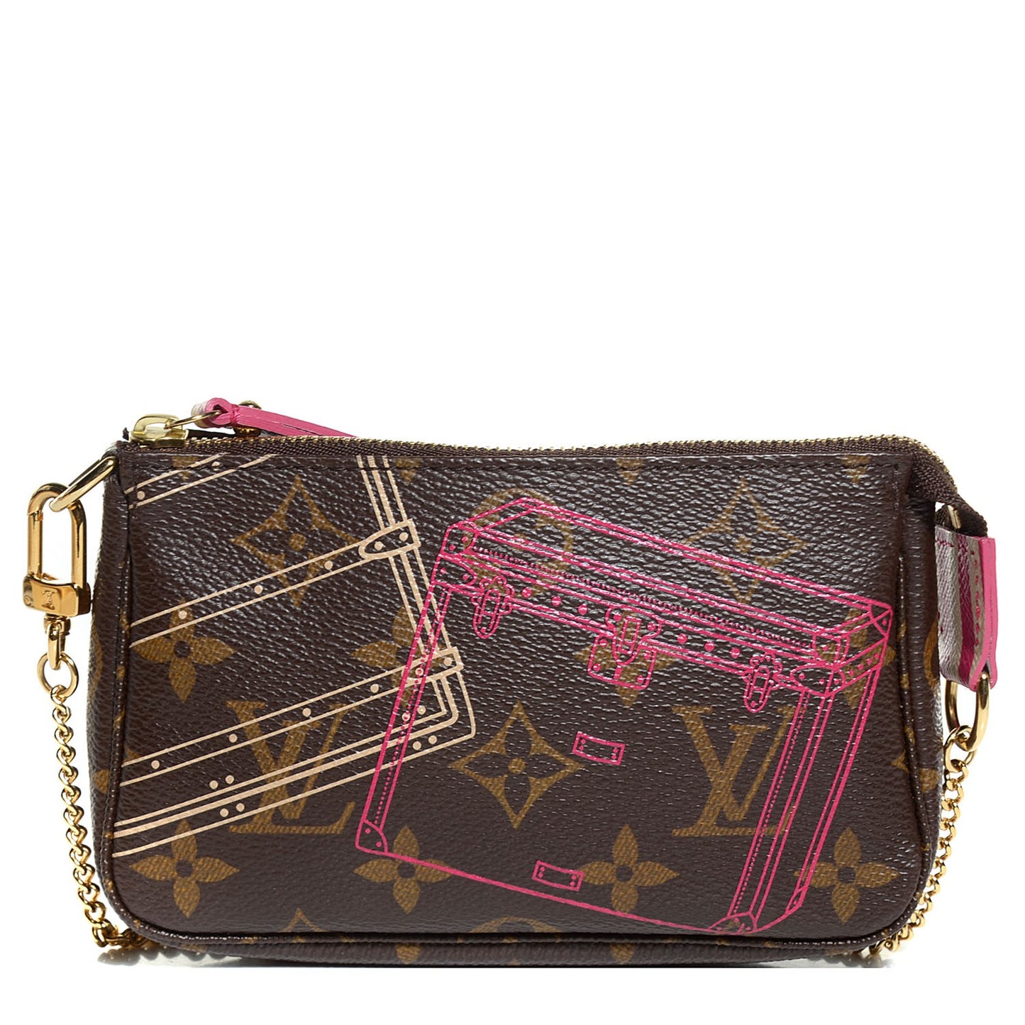 Monogram 2014 Christmas Animation Mini Pochette Accessories