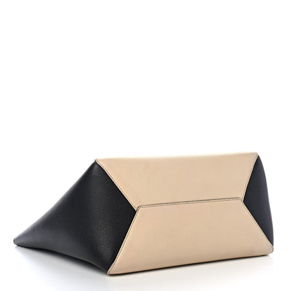 Louis Vuitton Calfskin Lockme Go Tote Black Vanilla 3 of 10