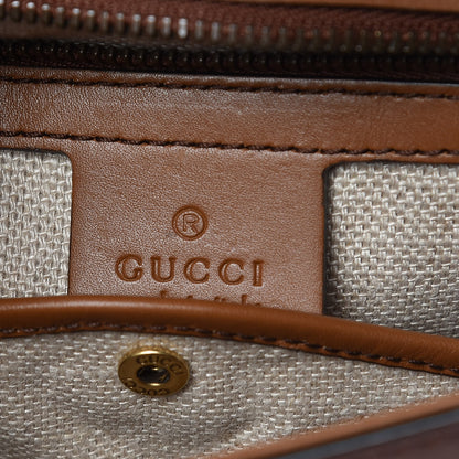 Gucci Calfskin Medium Lady Web Shoulder Bag Cuir 7 of 11