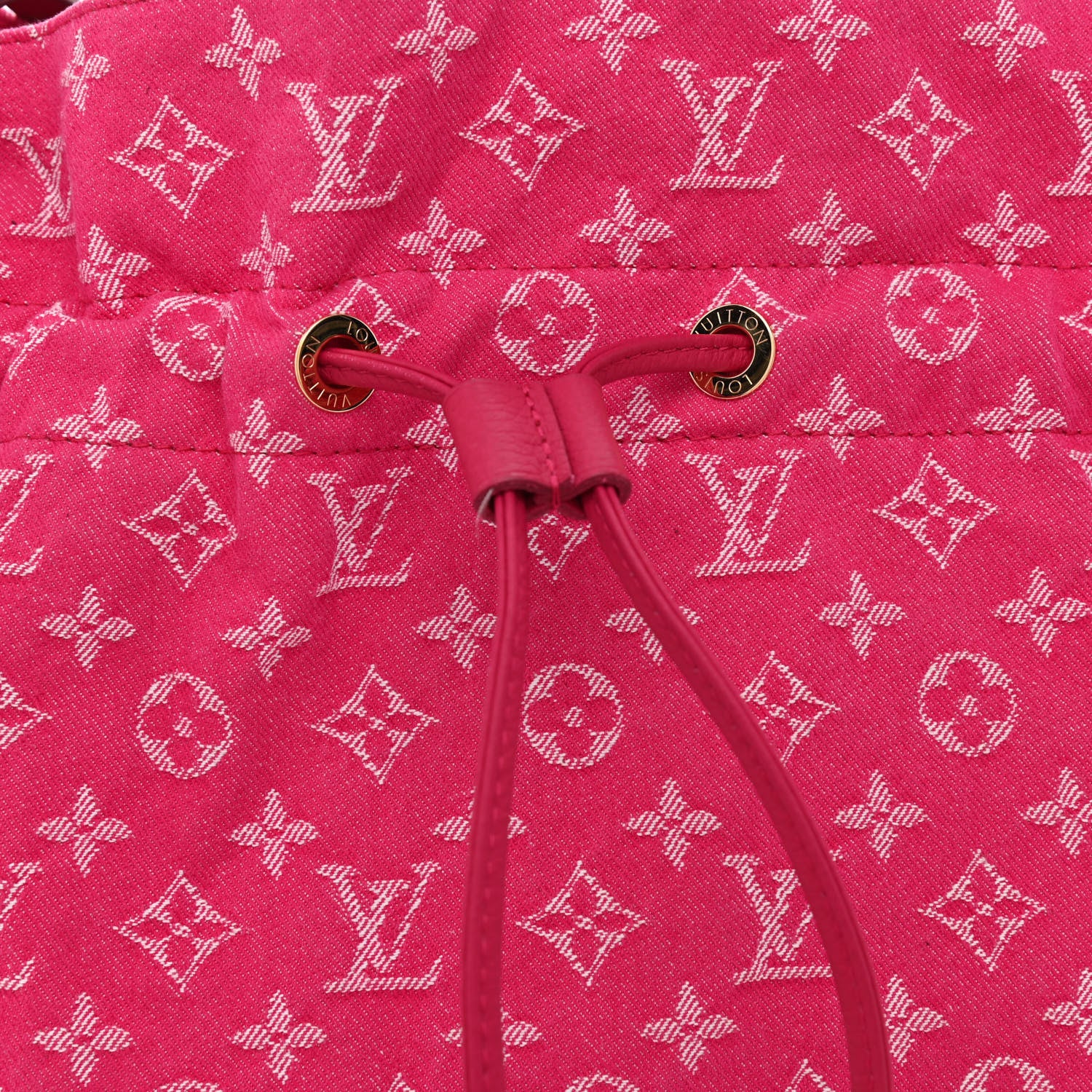 Louis Vuitton Denim Noefull MM Rose Indien 7 of 9