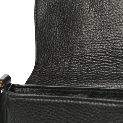 Gucci Pebbled Calfskin Medium Soho Flap Crossbody Black 15 of 21