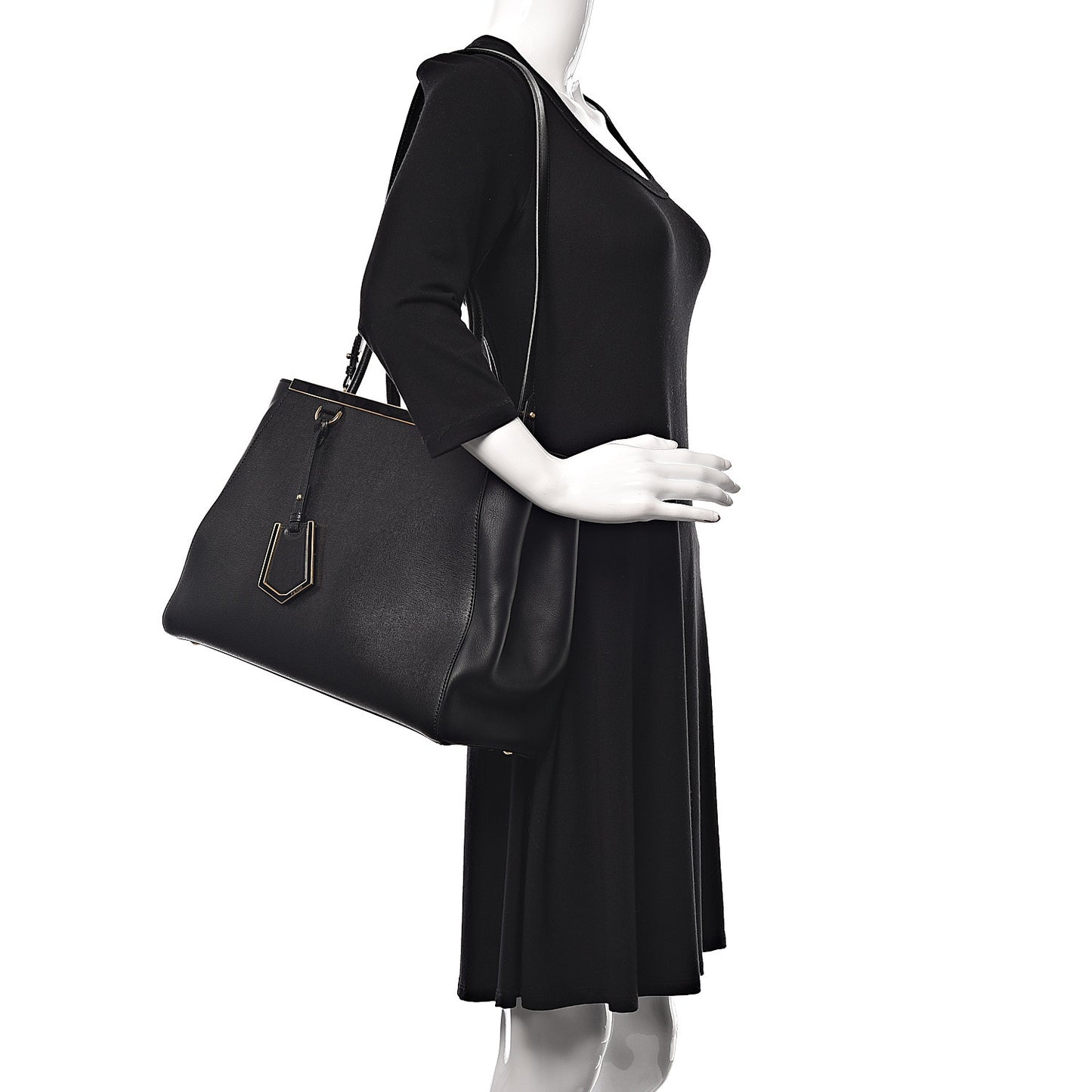 Vitello Elite Regular 2Jours Tote Black