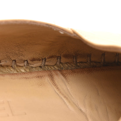 Chanel Lambskin CC Espadrilles 38 Beige Black 15 of 16