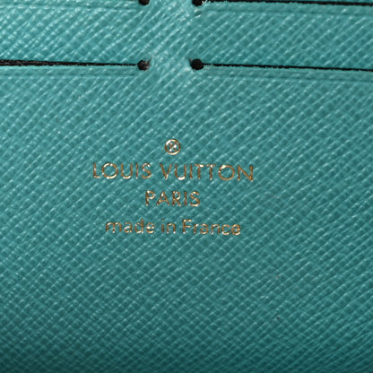 Louis Vuitton Monogram Clemence Wallet Turquoise 6 of 7