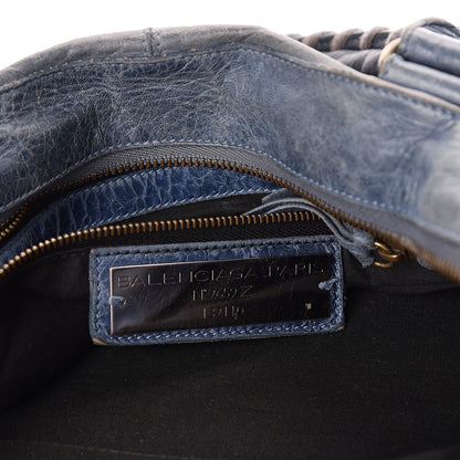 Balenciaga Agneau Classic Hardware Work Navy 5 of 7