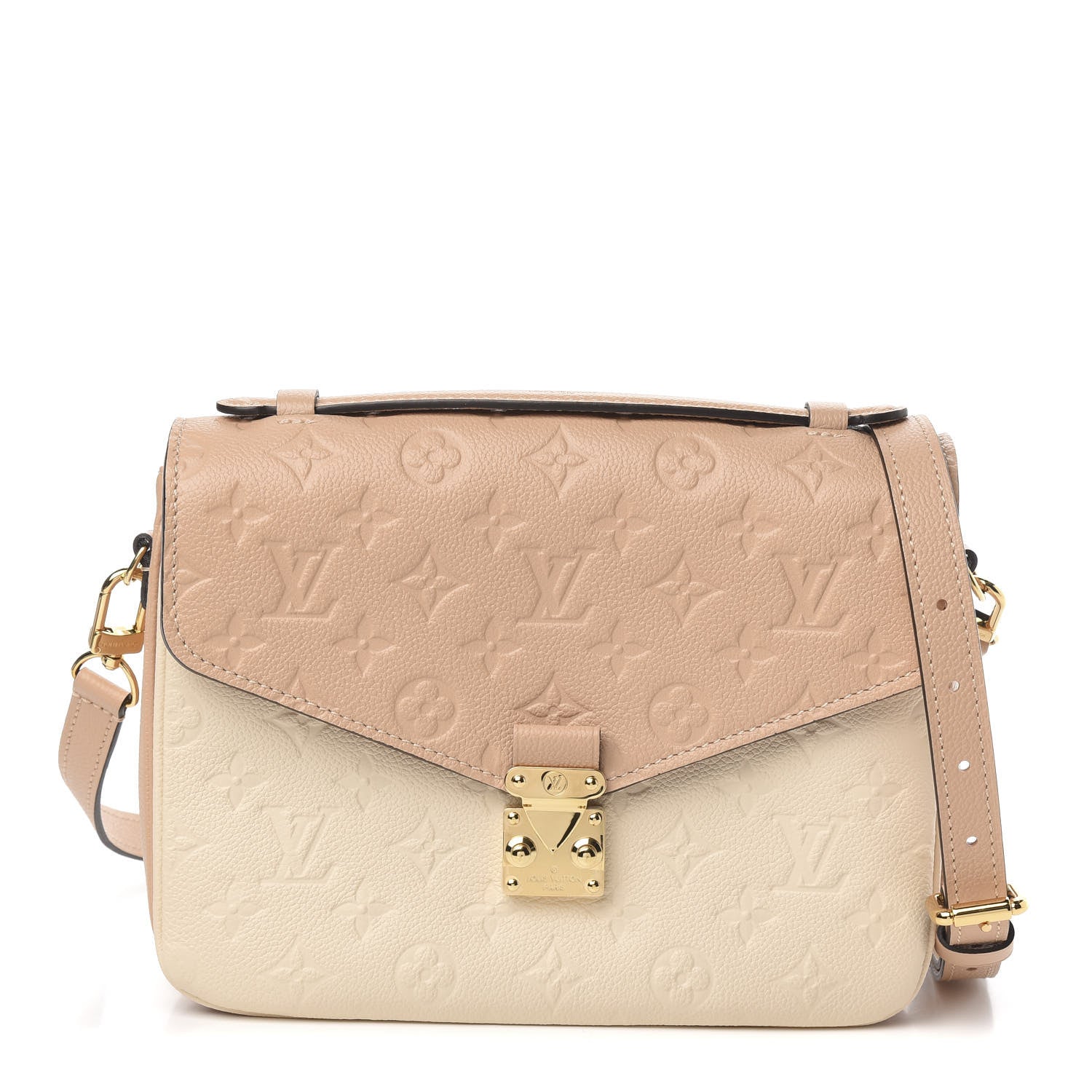 Louis Vuitton Empreinte Pochette Metis Beige Rose Creme 1 of 9