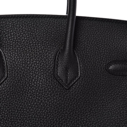 Hermes Togo Birkin 25 Black 28 of 33