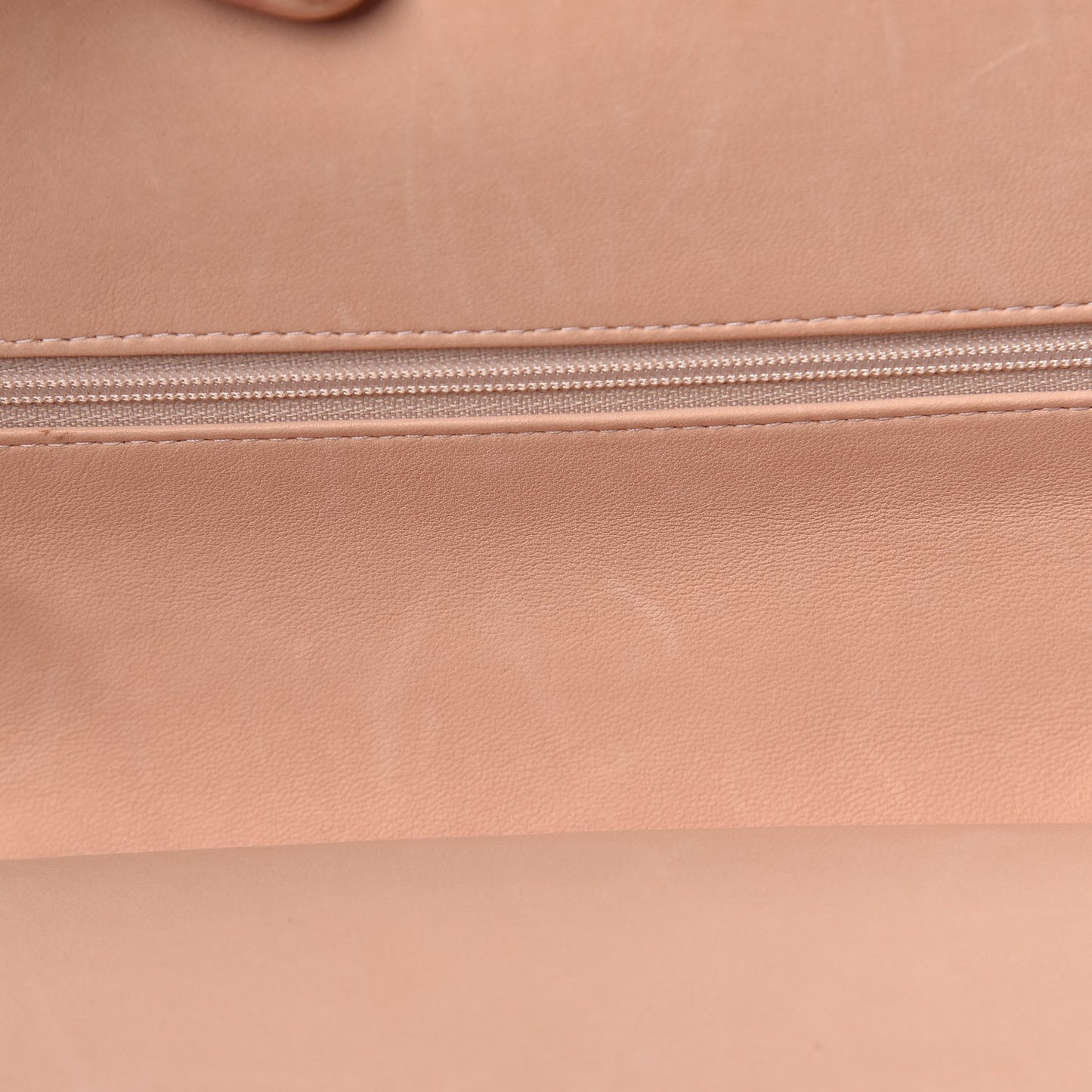 Lambskin Quilted Medium Double Flap Light Pink