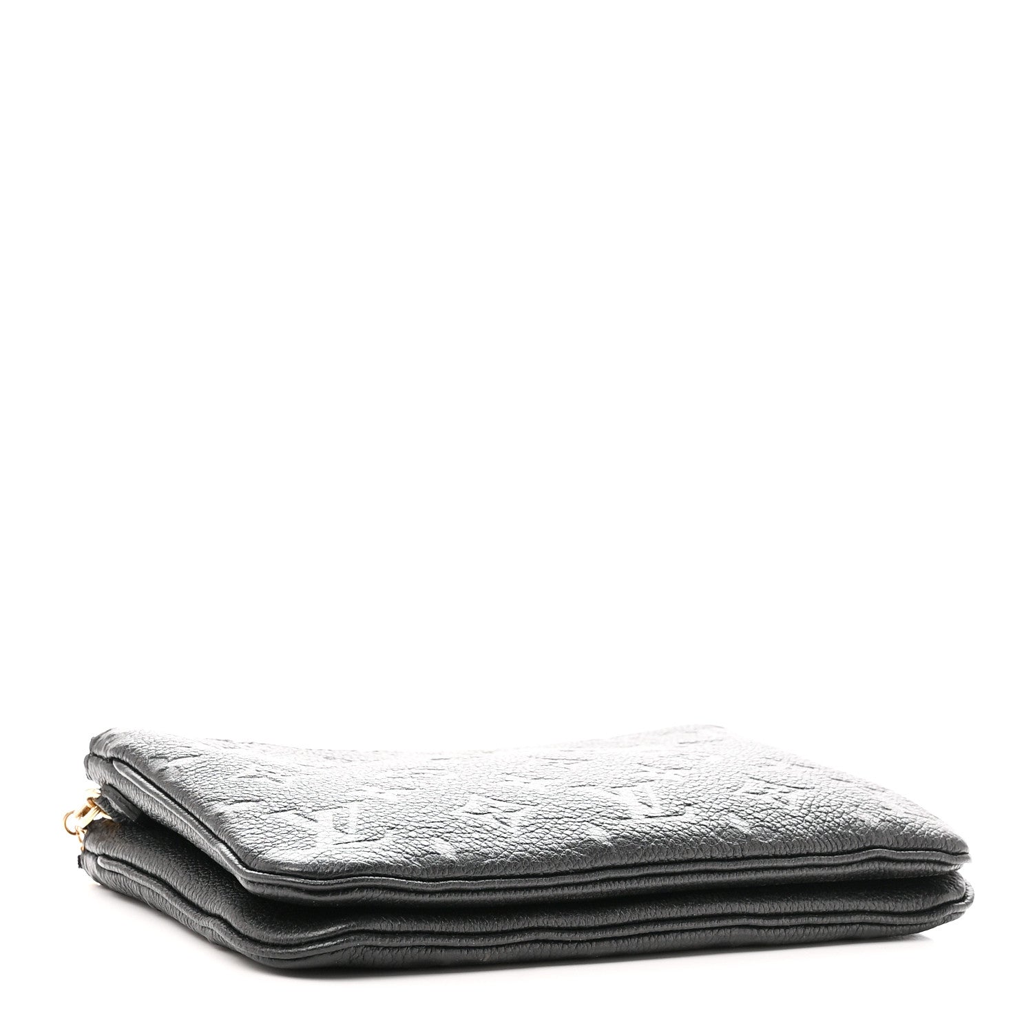 Louis Vuitton Empreinte Double Zip Pochette Black 4 of 10