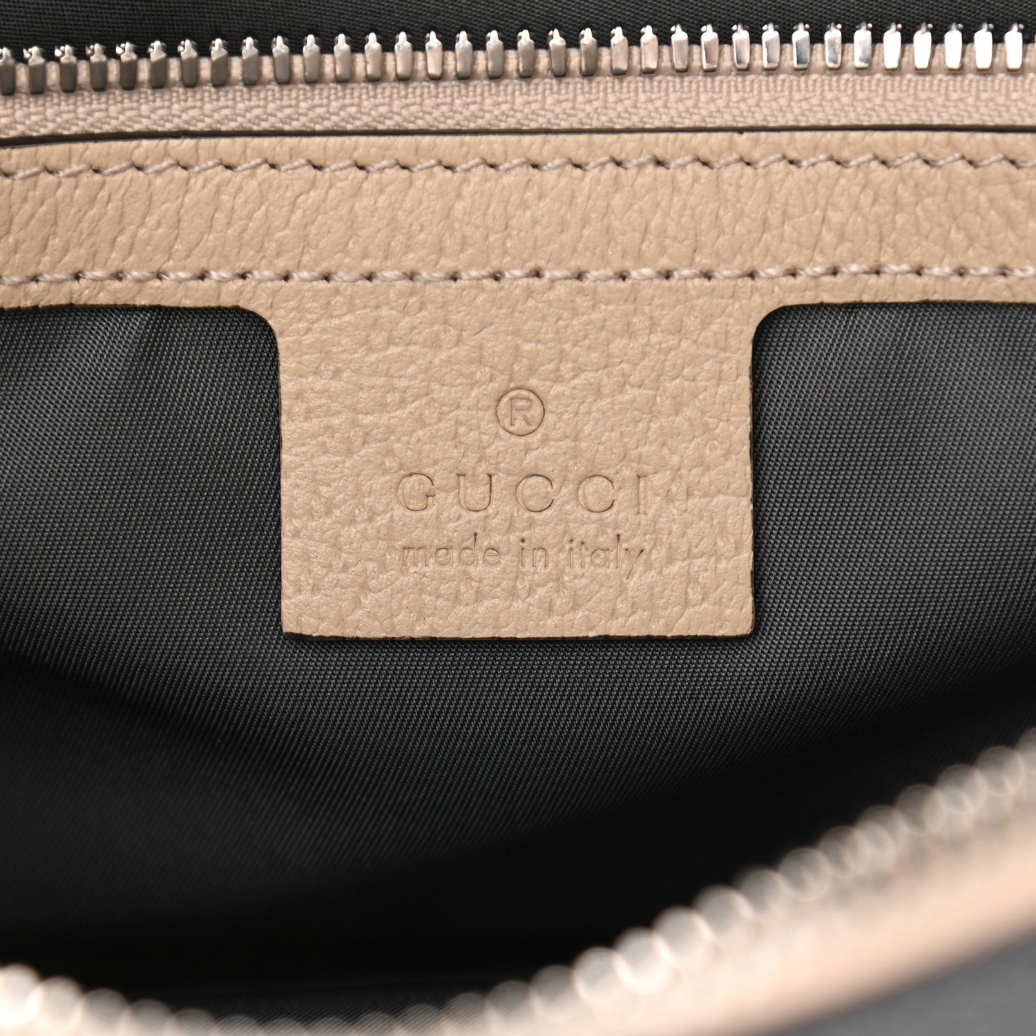Gucci Econyl Nylon Monogram Off The Grid Belt Bag 95 38 Graphite Grey New Plaster 6 of 11