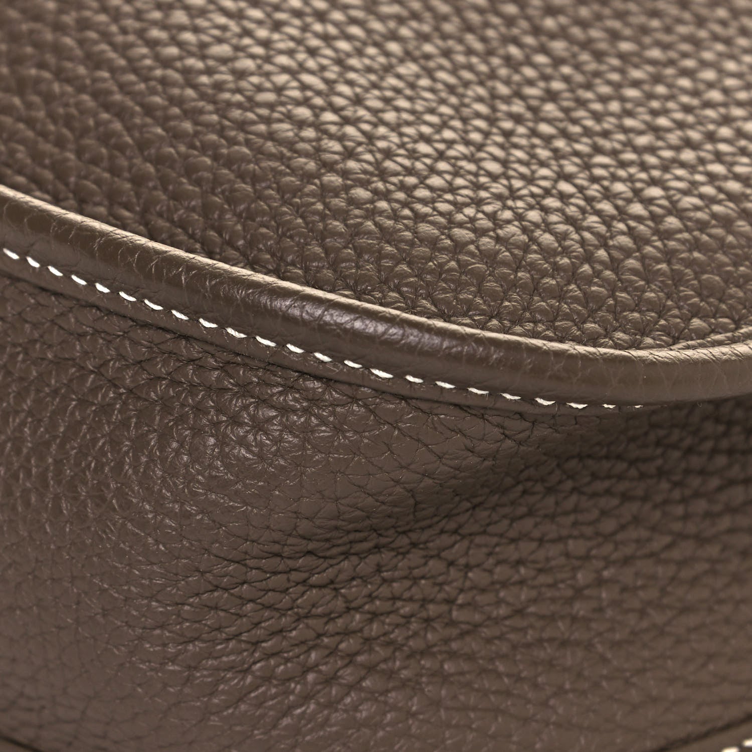Hermes Taurillon Clemence Evelyne III PM Etoupe 8 of 11
