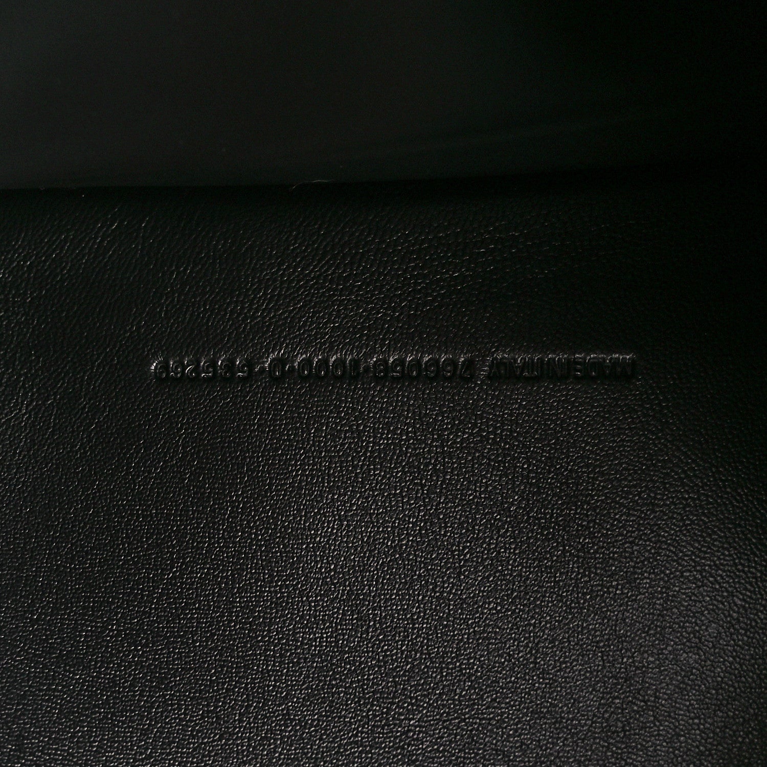 Balenciaga Paper Calfskin Large Crush Sling Bag Black 7 of 14