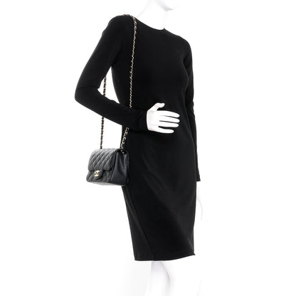 Chanel Caviar Quilted Mini Square Flap Black 2 of 7