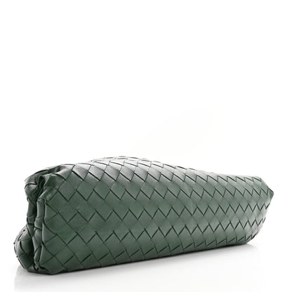 Bottega Veneta Nappa Maxi Intrecciato The Pouch Oversized Clutch Raintree 4 of 9