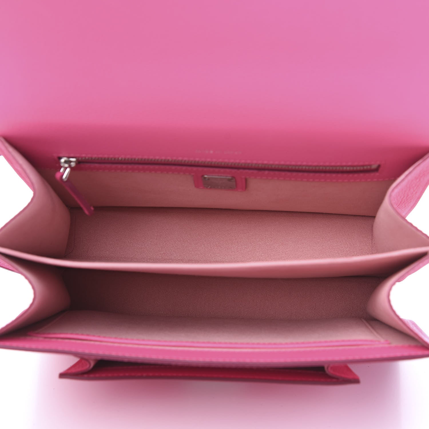 MCM Grained Calfskin Medium Patricia Park Avenue Satchel Sugar Pink 4 of 9